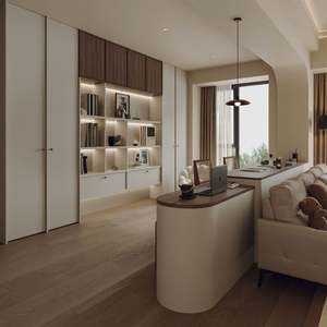 Estantería de Madera de Estilo Minimalista y Lujo Ligero, Librería Moderna con Diseño Desmontable para Estudio, Escritorio de Computadora, Equipo de Almacenamiento de Libros - Product Image 3