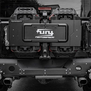 Fury-Equipo de puerta trasera con cajas de aceite de 7,5l, bastidor de luz de freno alto, tabla de rescate para Jeep Wrangler JK, 2007-2017 - Product Image 1