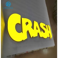 Super vente de mars, enseigne en lettres 3D, panneau d'enseigne 3D, fabricant d'enseignes en lettres PVC, enseigne LED