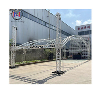 290mm pliable cadre de scène espace treillis Structure en alliage d'aluminium acier métal contreplaqué verre broche treillis pour événements certifié TUV