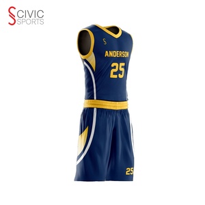 Camiseta de baloncesto sublimada personalizada diseño uniforme térmico - Product Image 2