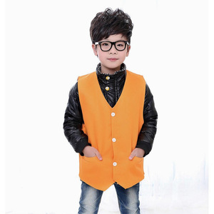 Adult And Childrens Vest Green Slim Fit Workwear Leisure Wear With <b>Buttons</b> And Pockets Size L - Product Image 4