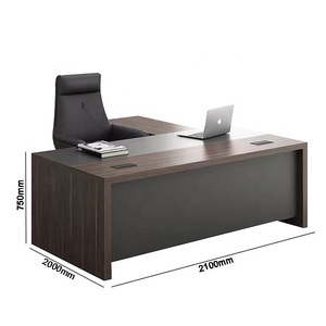 <span class=keywords><strong>Escritorio</strong></span> Ejecutivo Profesional Rectangular de 2000 mm de Largo, <span class=keywords><strong>Tipo</strong></span> L, de Madera, para Oficina, Gerencia, Cabina, <span class=keywords><strong>Mesa</strong></span> para Espacio de Trabajo - Product Image 1