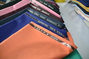 Polyester/Viscose Dệt Đồng Bằng Twill Người Đàn Ông Hồi Giáo Hồi Giáo Phù Hợp Với Toyobo Vải Tr 80/20 Saudi Arabia Thobe Suiting Vải - Product Image 3