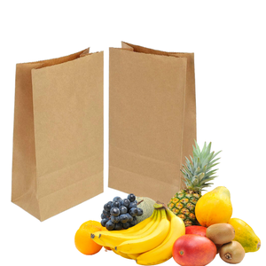 Sacs en papier kraft brun à impression personnalisée sans poignée Stockage recyclé Utilisation Meilleure qualité de marque vietnamienne Prix bon marché - Product Image 6