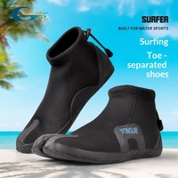 Bottes de plongée en néoprène de 2 mm, chaussures à bout fendu pour la plongée, chaussures aquatiques antidérapantes pour la pêche et le surf, W241