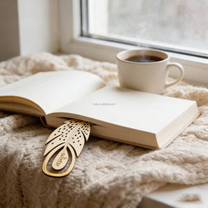 Marcapáginas de Madera Personalizados al por Mayor en Varios Estilos, Regalos Perfectos para Amantes de los Libros, Marcapáginas de Madera Cortados y Grabados con Láser - Product Image 6