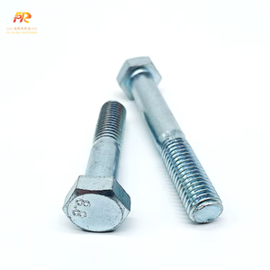 Pernos Hexagonales de Cabeza Cilíndrica DIN 931 DIN 933 de Acero, Grado 8.8 10.8, M6 <span class=keywords><strong>M8</strong></span> M12, Estándar ASTM A490m, Negros - Product Image 4