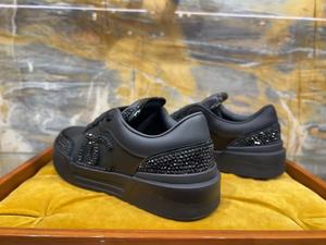 Chaussures de course et de marche tendance, de luxe, de style chunky, confortables, boîte d'origine, respirantes, baskets brillantes avec diamants - Product Image 4