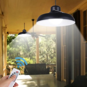 Nouvelle conception de lampe solaire suspendue d'extérieur 1/2 tête avec batterie haute capacité, lampe LED blanc chaud/froid avec câble, éclairage solaire de jardin - Product Image 3