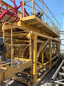 Mini-grue à tour autoportante XC-MG XGT6015-8 de 8 tonnes à toit plat pour petits bâtiments - Product Image 2