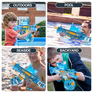 ปืนฉีดน้ำ <span class=keywords><strong>UMP45</strong></span>ไฟฟ้าขนาดใหญ่36ซม. ปืนฉีดน้ำอัตโนมัติแบบต่อเนื่อง10เมตรใหม่ - Product Image 6