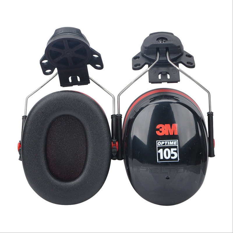 Koruyucu Earmuffs kask asılı kulak bardak İşitme koruyucu anti-gürültü çekim için 3m peltor earmuffs