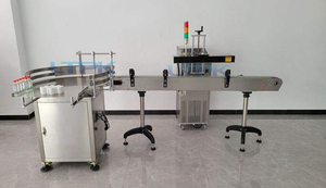 Machine de scellage à induction continue à refroidissement par air, en <span class=keywords><strong>aluminium</strong></span>, pour le scellage électromagnétique des bouchons de bouteilles et de pots - Product Image 5