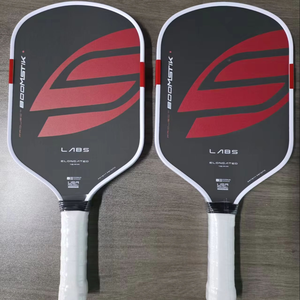 Raquette de pickleball en fibre de carbone USAPA Boomstik, très vendue, durable, épaisseur 16 mm, poids métallique externe, pressée à chaud - Product Image 3