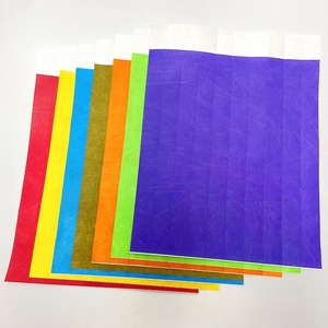 Waterproof Printable Tyvek Paper Wristbands with logo Custom for Events Wristband Paper Wristband