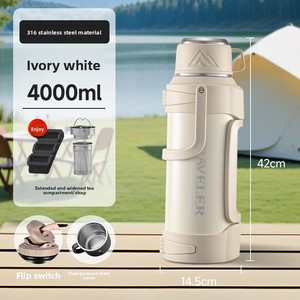 Bottiglia Termica in Acciaio Inox Ultra-capiente da 3L/4L/5.2L, Isolamento 48 Ore, per Casa, Viaggi <span class=keywords><strong>e</strong></span> Alpinisti - Product Image 6