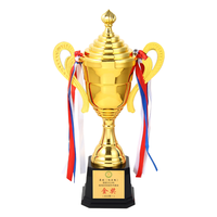Trophée de la Ligue des Champions en métal doré, coupe de la Ligue des Champions, trophée sportif de la compétition UAFE, artisanat de galvanoplastie personnalisé