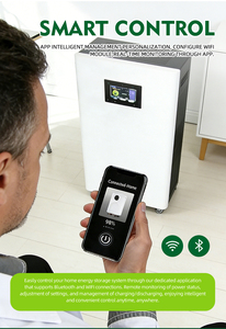 แบตเตอรี่จัดเก็บพลังงานสำหรับบ้าน Zhentuo 5kWh 10kWh 16kWh 32kWh LiFePO4 ระบบไฮบริดแบบติดตั้งบนหลังคา PV แบบเรียงซ้อนได้ 51.2V CAN แบบตั้งพื้น - Product Image 4