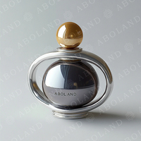 Flacon en verre Aboland pour parfum 50 ml, flacon de parfum acceptant le logo et la couleur personnalisés, design et emballage de flacon de parfum