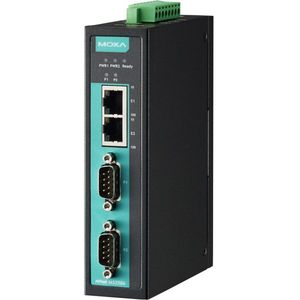 โมดูลอีเธอร์เน็ตอุตสาหกรรม Moxa NPort IA5250AI พร้อมพอร์ตซีเรียล 2 พอร์ต และพอร์ตอีเธอร์เน็ต 2 พอร์ต จากไต้หวัน - Product Image 1