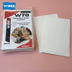 <span class=keywords><strong>Asciugamani</strong></span> <span class=keywords><strong>Monouso</strong></span> in Tessuto Non Tessuto Spunlace di Cellulosa PP WIPEX per Asciugatura Capelli, <span class=keywords><strong>Asciugamani</strong></span> per SPA <span class=keywords><strong>e</strong></span> Salone, Assorbenti per Massaggi <span class=keywords><strong>e</strong></span> Yoga - Product Image 1