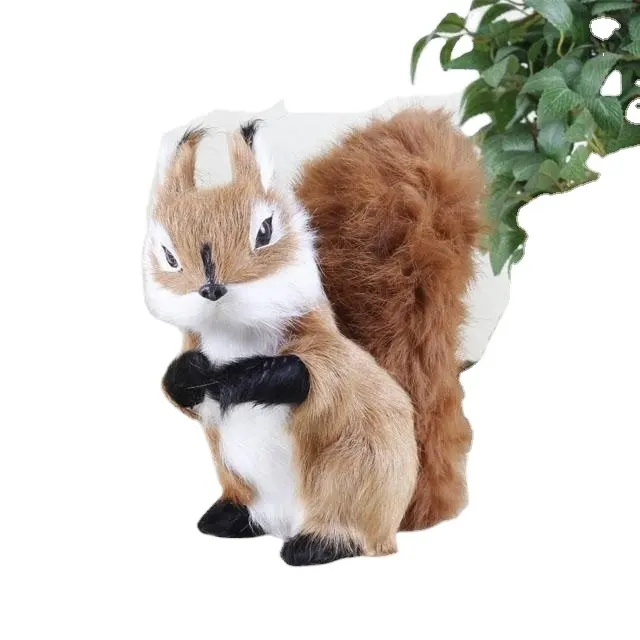 Fur Animated Life LIke Squirrel Plush Toy