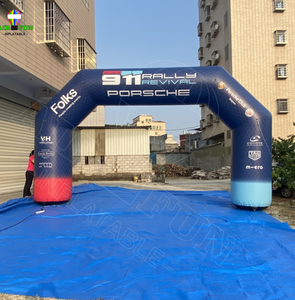 Tunnel gonflable d'arche gonflable de publicité d'entrée de thème gelé de décorations faites sur commande pour extérieur de grand événement avec le ventilateur - Product Image 6