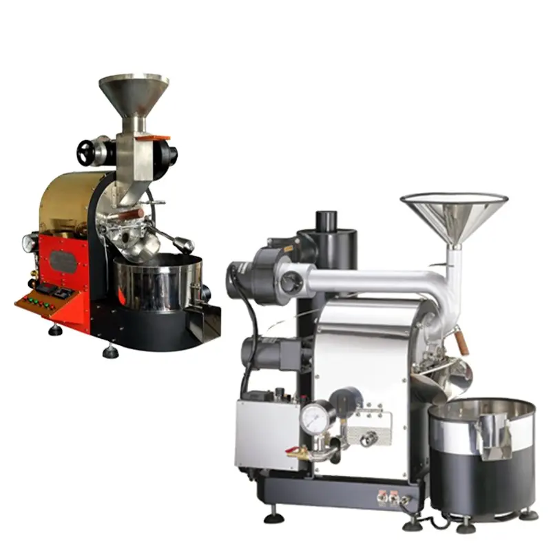 Mesin sangrai kopi Batch 5kg komersial kecil dan efisiensi kualitas terbaik terjangkau untuk bisnis kecil