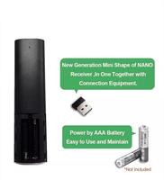 Q5 2,4 GHz Receptor USB inalámbrico Alcance de 15m Control remoto inteligente con voz y micrófono Compatible con Android TV Box PC