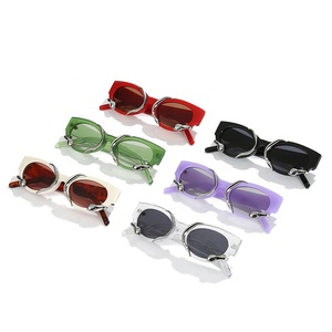 9347 Occhiali da Sole Donna <span class=keywords><strong>di</strong></span> Lusso Vintage con Montatura a <span class=keywords><strong>Serpente</strong></span> e Lenti Cat Eye per il 2025 - Product Image 5
