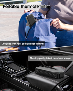 Phomemo M833 A4/2/3 Tragbarer Thermo drucker im Papierformat 300DPI KEIN Tinten drucker für mobile Büros und Studenten - Product Image 5