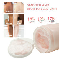 Beurre Corporel Personnalisé Rose Coco Hydratant Intense et Nourrissant pour une Peau Éclatante – Beurre Corporel Éclaircissant Végétalien