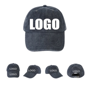 Gorras de Béisbol con Logotipo Personalizado, Bordado e Impresión, Gorra de Béisbol de Algodón Lavado, Bordado, Impresión Puff, Gamuza, Terciopelo, Común - Product Image 3
