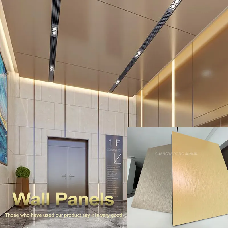Wholesale Price 5 mm Flexible High Quality PVC Bamboo Charcoal Metal Wall Panels For Shopping Mall