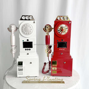 Printemps plantation nouveau mariage vidéo et Audio livre d'or téléphone 1080P enregistreurs antiques rétro vidéo livre d'or pour événement de mariage - Product Image 3