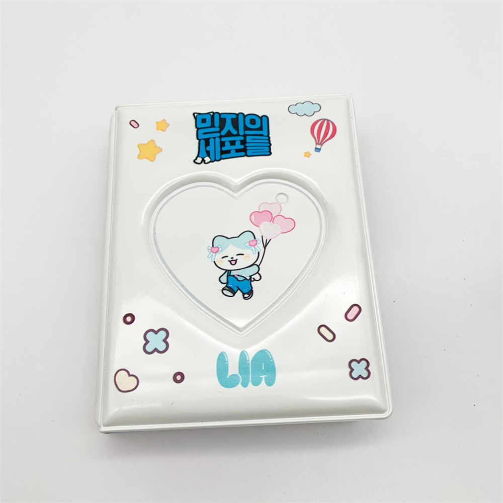 Kpop ITZY TWINZY Cute Cartoon Card Binders for Photocard Holder