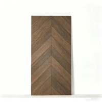 Carreaux de grain de bois en porcelaine de 200x1200mm pour salon, salle à manger et chambre à coucher