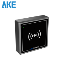 Lector RFID de Largo Alcance AKE ODM, Control de Acceso para Estacionamientos, Escáner de Códigos de Barras 2D, Lector de Códigos QR, Lector de Tarjetas NFC, ABS