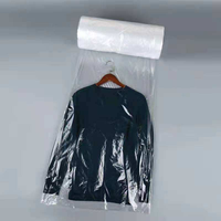 Housses de vêtements de luxe personnalisées en polypropylène imperméable avec logo pour nettoyeurs à sec, sacs longs suspendus pour costumes et manteaux