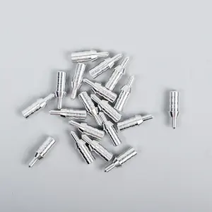 30 pz perni in alluminio per puntini a freccia 4.2/6.2mm arco caccia tiro con l'arco tiro con l'arco