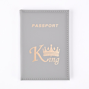 กระเป๋าใส่พาสปอร์ตหนัง PU ลายควีนคิงเลิฟเวอร์ส พร้อมช่องใส่ตั๋วเครื่องบินและบัตรต่างๆ สะดวกต่อการจัดเก็บ - Product Image 5