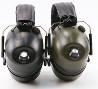 Protecteur auditif à réduction de bruit actif protecteur d'oreille insonorisé avec microphone pour casque électronique de sécurité pour les travailleurs