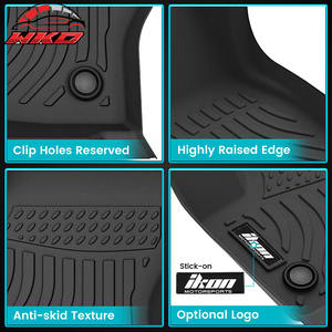 Alfombrillas para Ford Escape 2013-2019 y C-Max 2013-2018, 5 Asientos, Revestimiento de Alfombra - TPE 3D Moldeado Impermeable - Product Image 3