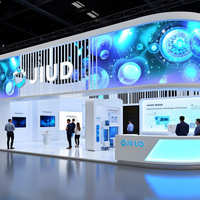 Stand d'exposition modulaire tendance MEGA pour événements de mode modernes et boutiques éphémères