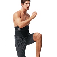 Machine de massage de taille de forme physique de ceinture de ventre de chaleur électrique sans fil d'utilisation à la maison avec brûlage des graisses et caractéristiques de relaxation lombaire fatiguées