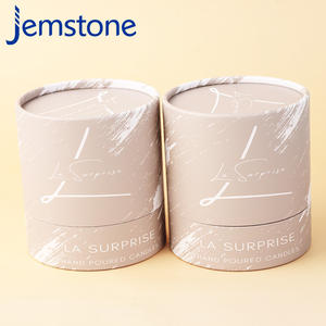 Embalaje de caja de tubo de papel biodegradable sssurance de calidad al por mayor de fábrica con logotipo personalizado - Product Image 1