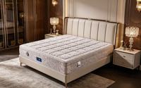 Matelas à ressorts stable pleine grandeur, infusé de gel rafraîchissant, lavable, respirant pour l'été, sans sensation de surchauffe