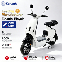 Vélo électrique 2026 à succès, cadre en acier au carbone, moteur arrière 60V, longue autonomie, assistance au pédalage, vélo intelligent électronique