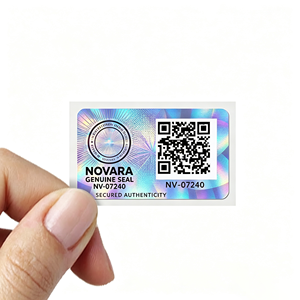 Autocollant holographique de sécurité avec impression de logo personnalisé, code QR, autocollant holographique d'authenticité - Product Image 5
